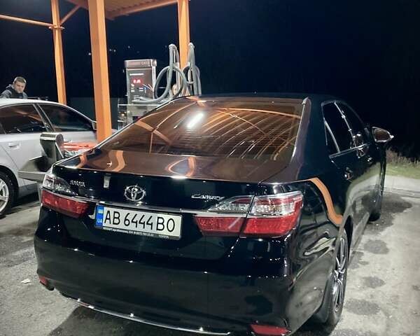 Черный Тойота Камри, объемом двигателя 2.49 л и пробегом 112 тыс. км за 24200 $, фото 1 на Automoto.ua