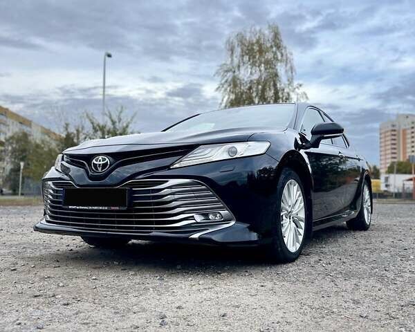 Черный Тойота Камри, объемом двигателя 2.49 л и пробегом 73 тыс. км за 26500 $, фото 1 на Automoto.ua