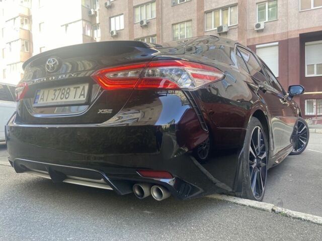 Черный Тойота Камри, объемом двигателя 2.5 л и пробегом 147 тыс. км за 23500 $, фото 3 на Automoto.ua