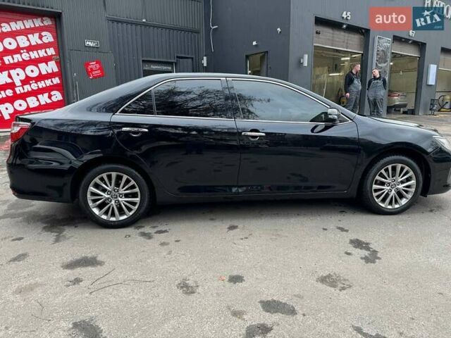 Черный Тойота Камри, объемом двигателя 2.49 л и пробегом 195 тыс. км за 19000 $, фото 6 на Automoto.ua
