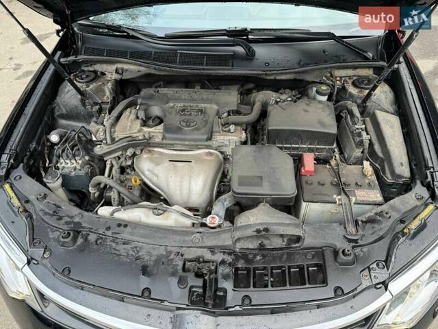 Черный Тойота Камри, объемом двигателя 2.49 л и пробегом 195 тыс. км за 19000 $, фото 13 на Automoto.ua