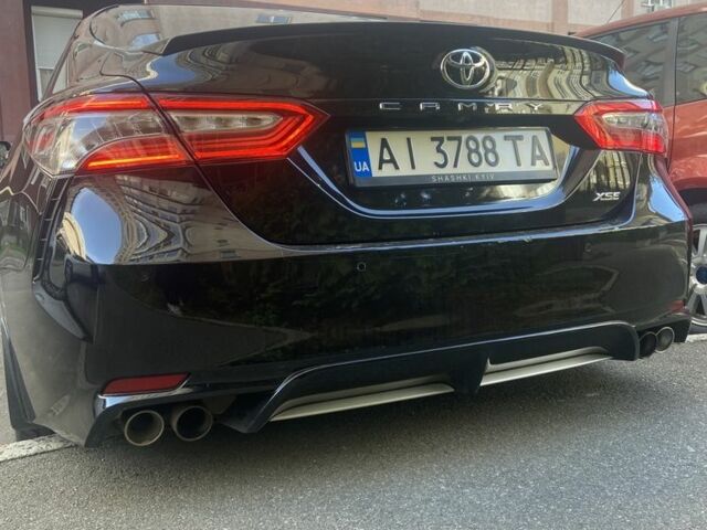 Черный Тойота Камри, объемом двигателя 2.5 л и пробегом 147 тыс. км за 23500 $, фото 2 на Automoto.ua