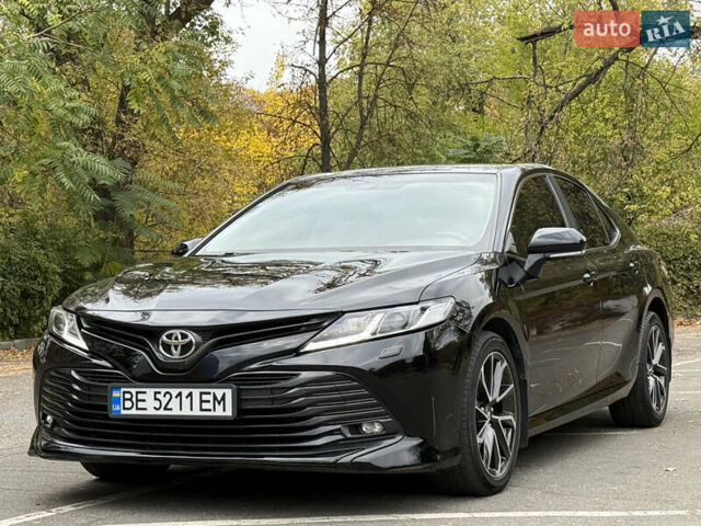 Черный Тойота Камри, объемом двигателя 2.49 л и пробегом 79 тыс. км за 21600 $, фото 1 на Automoto.ua