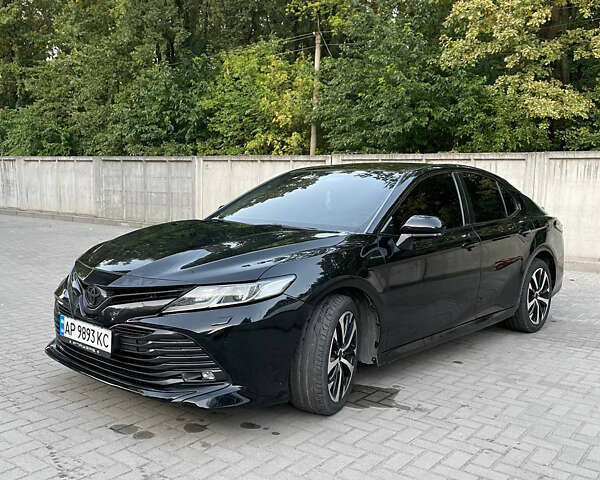Черный Тойота Камри, объемом двигателя 2.49 л и пробегом 123 тыс. км за 20000 $, фото 1 на Automoto.ua