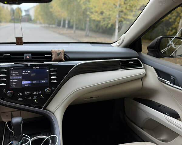 Черный Тойота Камри, объемом двигателя 2.49 л и пробегом 95 тыс. км за 24900 $, фото 19 на Automoto.ua