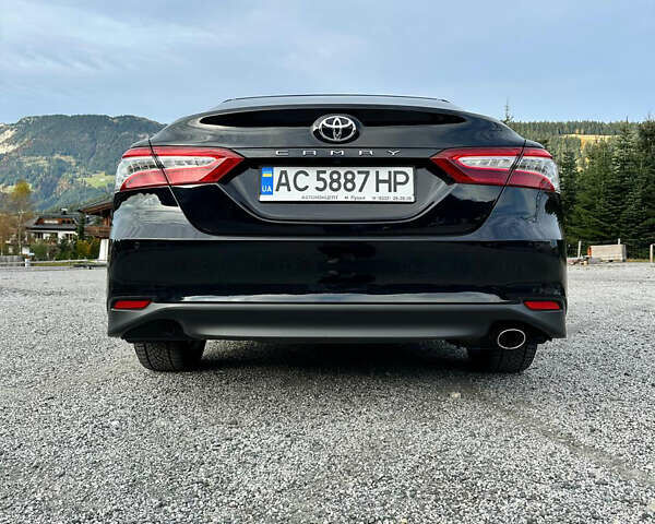 Черный Тойота Камри, объемом двигателя 2.49 л и пробегом 206 тыс. км за 23500 $, фото 12 на Automoto.ua