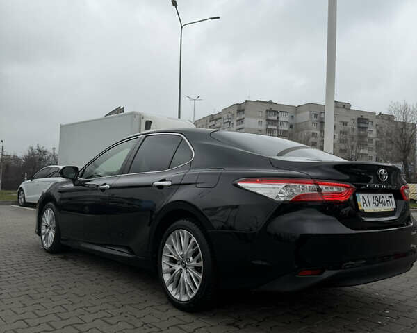 Черный Тойота Камри, объемом двигателя 2.49 л и пробегом 163 тыс. км за 22000 $, фото 3 на Automoto.ua
