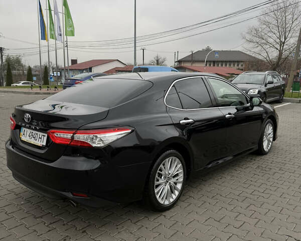Черный Тойота Камри, объемом двигателя 2.49 л и пробегом 163 тыс. км за 22000 $, фото 2 на Automoto.ua