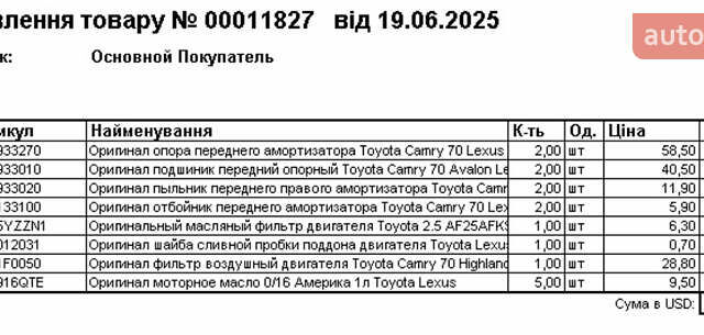 Чорний Тойота Камрі, об'ємом двигуна 2.49 л та пробігом 110 тис. км за 18500 $, фото 22 на Automoto.ua