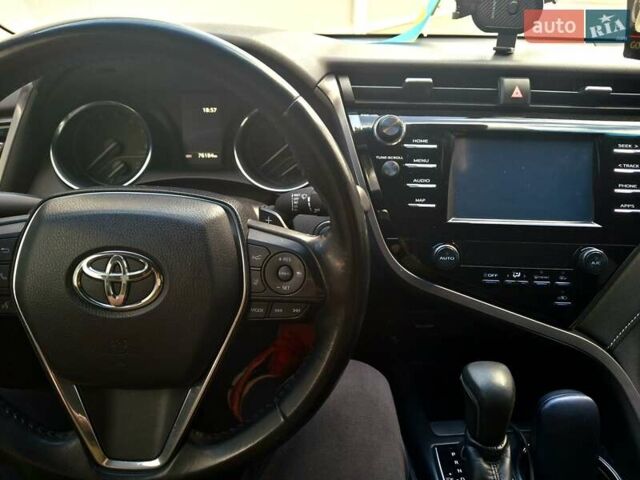 Черный Тойота Камри, объемом двигателя 2.49 л и пробегом 77 тыс. км за 20600 $, фото 14 на Automoto.ua