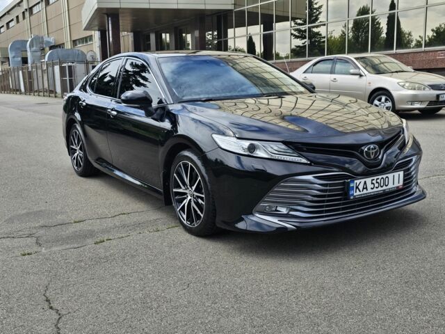 Черный Тойота Камри, объемом двигателя 2.5 л и пробегом 110 тыс. км за 25500 $, фото 1 на Automoto.ua