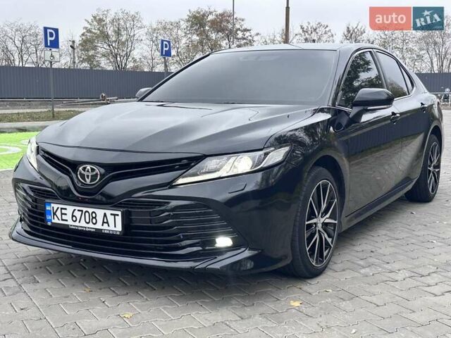 Черный Тойота Камри, объемом двигателя 2.5 л и пробегом 112 тыс. км за 22900 $, фото 1 на Automoto.ua