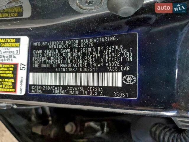 Черный Тойота Камри, объемом двигателя 2.49 л и пробегом 26 тыс. км за 6800 $, фото 11 на Automoto.ua