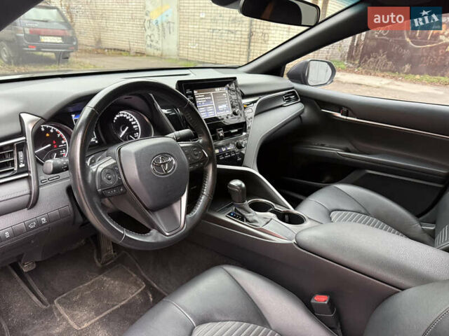Черный Тойота Камри, объемом двигателя 2.49 л и пробегом 83 тыс. км за 18500 $, фото 8 на Automoto.ua
