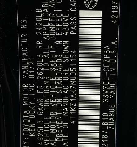 Черный Тойота Камри, объемом двигателя 3.46 л и пробегом 60 тыс. км за 38000 $, фото 46 на Automoto.ua