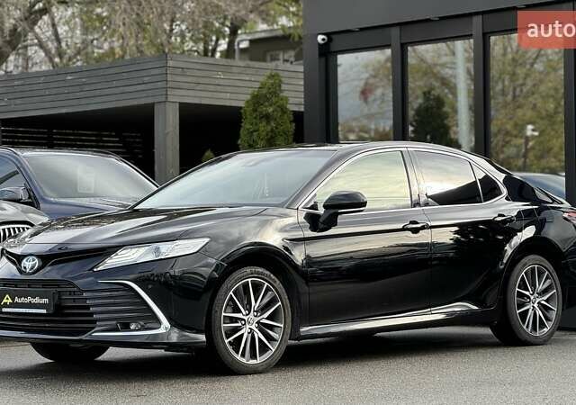 Черный Тойота Камри, объемом двигателя 2.49 л и пробегом 74 тыс. км за 33500 $, фото 2 на Automoto.ua