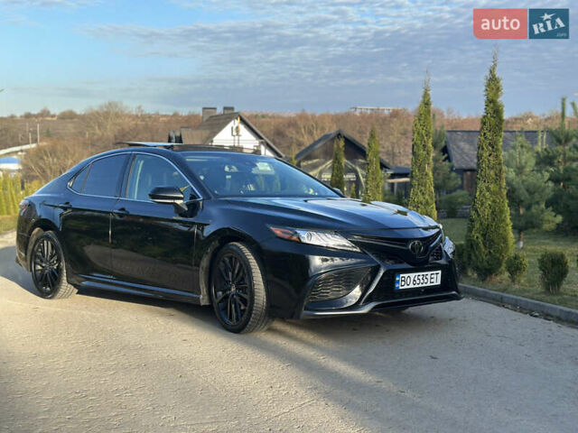 Черный Тойота Камри, объемом двигателя 2.49 л и пробегом 52 тыс. км за 29500 $, фото 2 на Automoto.ua