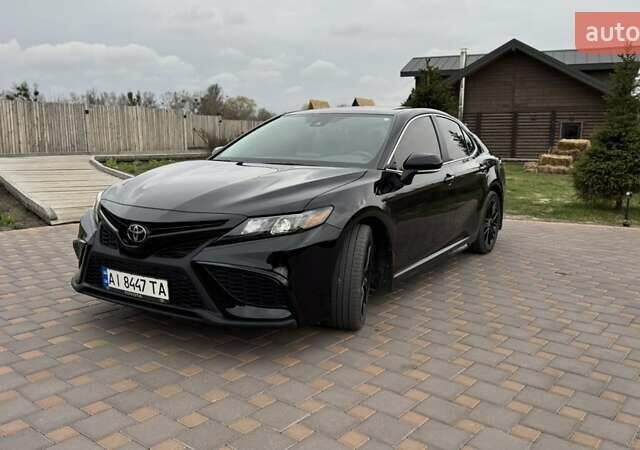 Черный Тойота Камри, объемом двигателя 2.49 л и пробегом 41 тыс. км за 27800 $, фото 1 на Automoto.ua