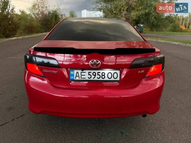 Тойота Камри 2013 в Кривом Роге на Automoto.ua Красный Тойота Камри, объемом двигателя 2.5 л и пробегом 177 тыс. км за 10700 $, фото 23 на Automoto.ua