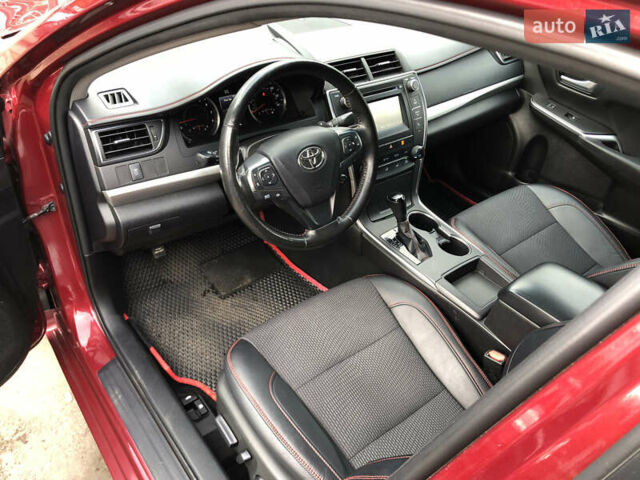 Красный Тойота Камри, объемом двигателя 2.49 л и пробегом 118 тыс. км за 12700 $, фото 11 на Automoto.ua
