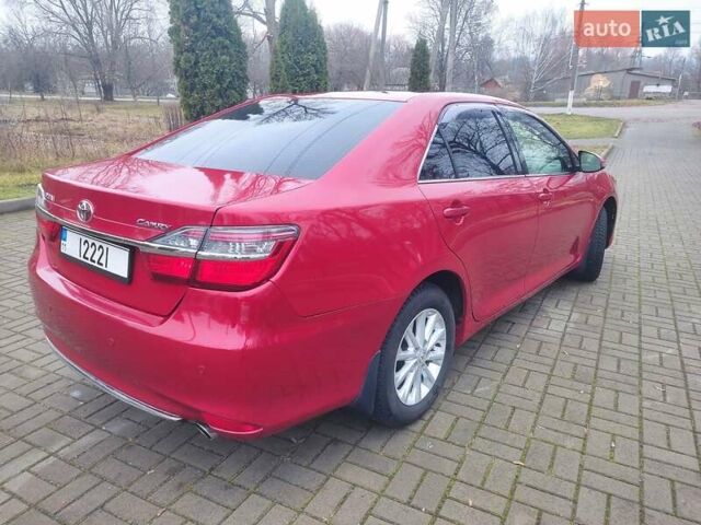 Красный Тойота Камри, объемом двигателя 2.49 л и пробегом 181 тыс. км за 14700 $, фото 2 на Automoto.ua