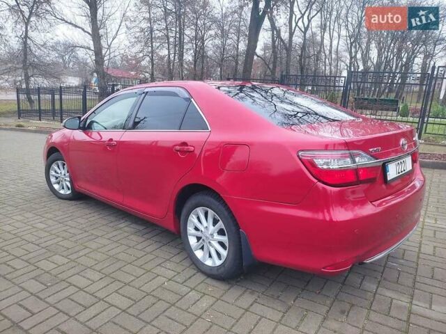 Красный Тойота Камри, объемом двигателя 2.49 л и пробегом 181 тыс. км за 14700 $, фото 6 на Automoto.ua