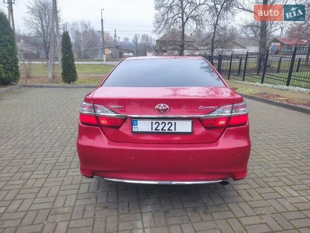 Красный Тойота Камри, объемом двигателя 2.49 л и пробегом 181 тыс. км за 14700 $, фото 13 на Automoto.ua