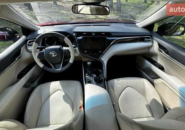 Красный Тойота Камри, объемом двигателя 2.49 л и пробегом 76 тыс. км за 18500 $, фото 19 на Automoto.ua