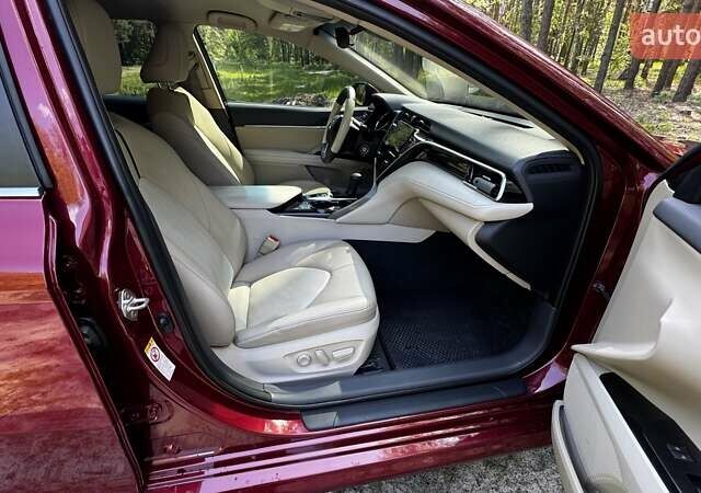 Красный Тойота Камри, объемом двигателя 2.49 л и пробегом 76 тыс. км за 18500 $, фото 13 на Automoto.ua