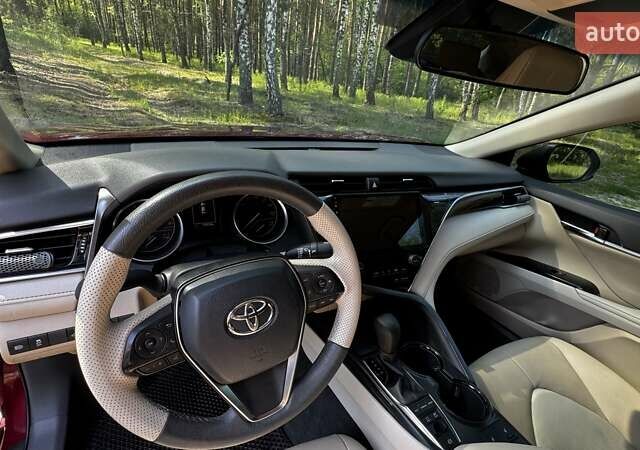 Красный Тойота Камри, объемом двигателя 2.49 л и пробегом 76 тыс. км за 18500 $, фото 22 на Automoto.ua