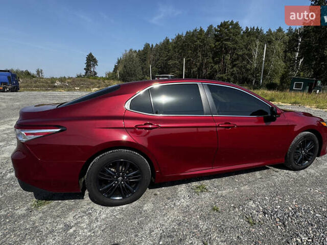 Красный Тойота Камри, объемом двигателя 2.49 л и пробегом 76 тыс. км за 18500 $, фото 2 на Automoto.ua