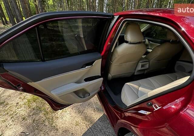 Красный Тойота Камри, объемом двигателя 2.49 л и пробегом 76 тыс. км за 18500 $, фото 15 на Automoto.ua