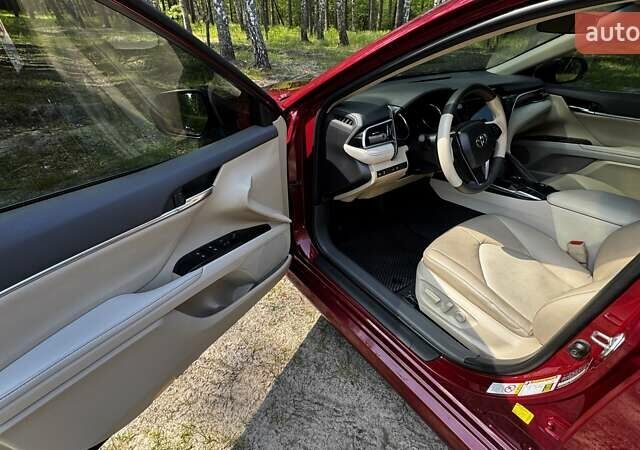 Красный Тойота Камри, объемом двигателя 2.49 л и пробегом 76 тыс. км за 18500 $, фото 20 на Automoto.ua