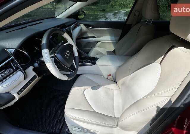 Красный Тойота Камри, объемом двигателя 2.49 л и пробегом 76 тыс. км за 18500 $, фото 21 на Automoto.ua