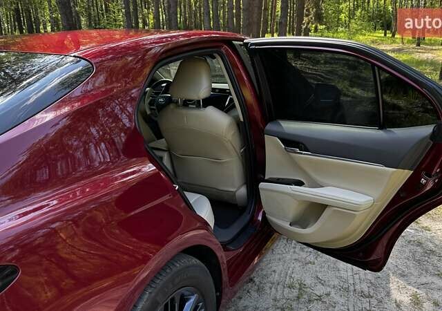 Красный Тойота Камри, объемом двигателя 2.49 л и пробегом 76 тыс. км за 18500 $, фото 11 на Automoto.ua