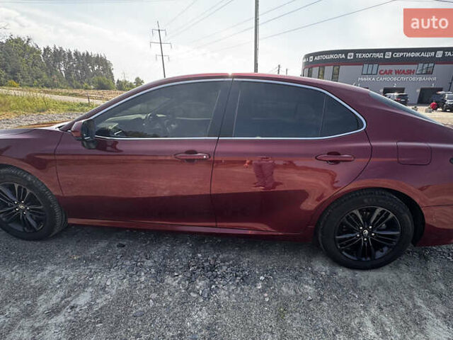 Красный Тойота Камри, объемом двигателя 2.49 л и пробегом 76 тыс. км за 18500 $, фото 6 на Automoto.ua