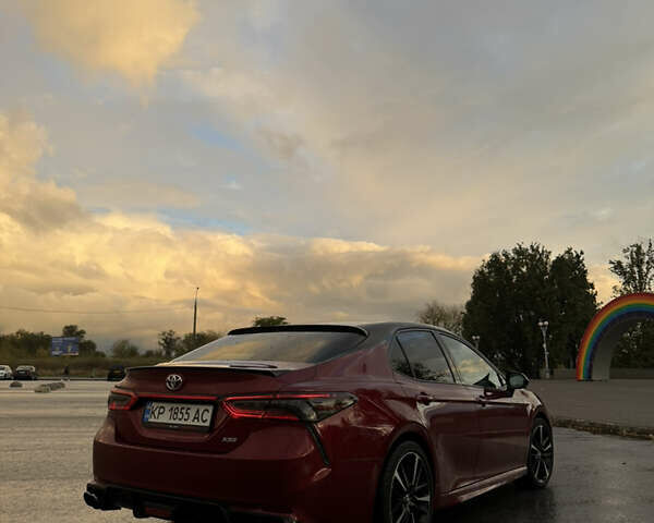 Красный Тойота Камри, объемом двигателя 2.49 л и пробегом 119 тыс. км за 23500 $, фото 2 на Automoto.ua