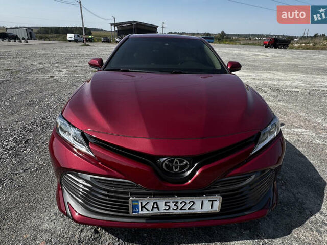 Красный Тойота Камри, объемом двигателя 2.49 л и пробегом 76 тыс. км за 18500 $, фото 4 на Automoto.ua