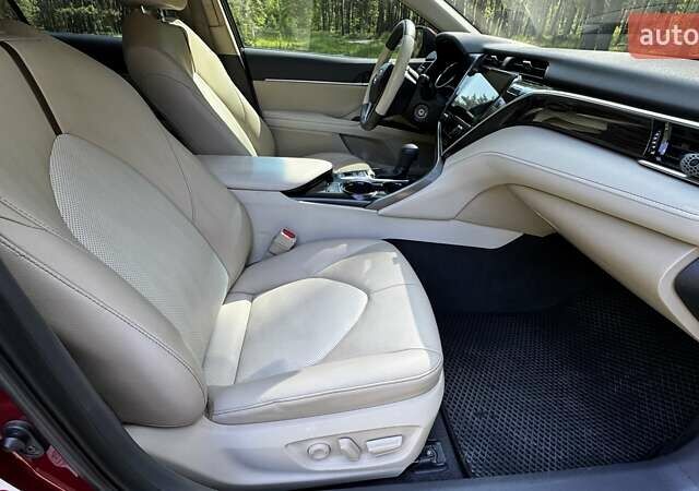 Красный Тойота Камри, объемом двигателя 2.49 л и пробегом 76 тыс. км за 18500 $, фото 14 на Automoto.ua