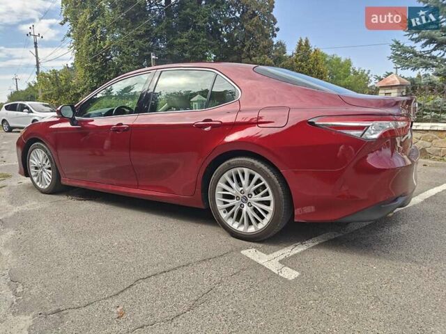 Красный Тойота Камри, объемом двигателя 2.49 л и пробегом 136 тыс. км за 24000 $, фото 8 на Automoto.ua