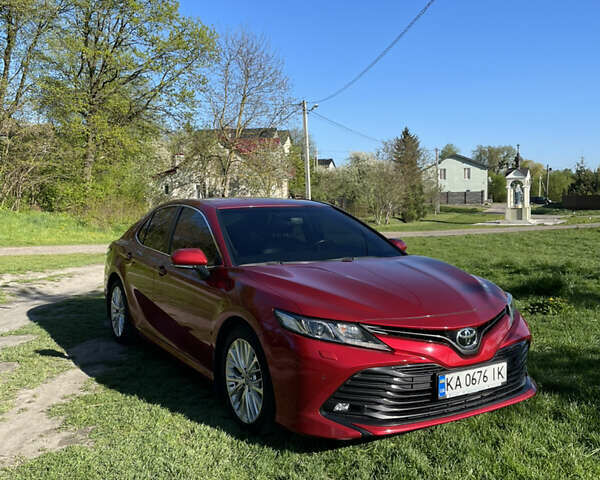Красный Тойота Камри, объемом двигателя 2.49 л и пробегом 77 тыс. км за 23700 $, фото 15 на Automoto.ua