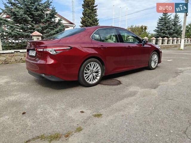 Красный Тойота Камри, объемом двигателя 2.49 л и пробегом 136 тыс. км за 24000 $, фото 12 на Automoto.ua