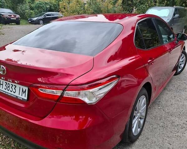 Красный Тойота Камри, объемом двигателя 2.49 л и пробегом 95 тыс. км за 23300 $, фото 3 на Automoto.ua