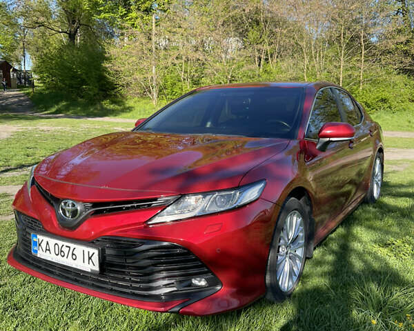 Красный Тойота Камри, объемом двигателя 2.49 л и пробегом 77 тыс. км за 23700 $, фото 16 на Automoto.ua