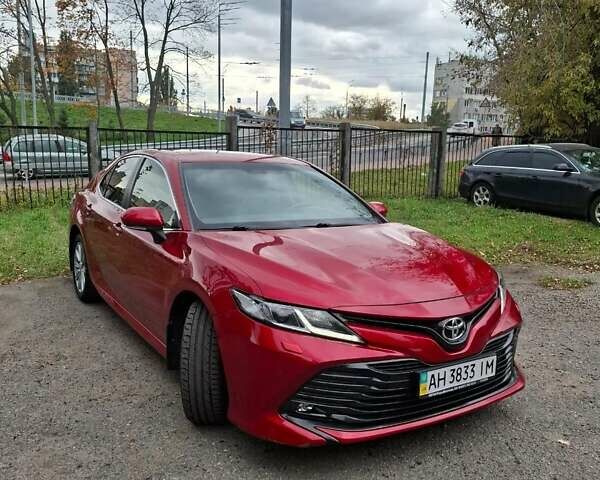 Красный Тойота Камри, объемом двигателя 2.49 л и пробегом 95 тыс. км за 23300 $, фото 17 на Automoto.ua