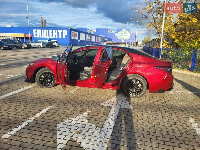 Тойота Камри 2018 в Тернополе на Automoto.ua Красный Тойота Камри, объемом двигателя 2.49 л и пробегом 143 тыс. км за 22300 $, фото 8 на Automoto.ua