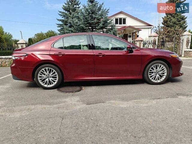 Красный Тойота Камри, объемом двигателя 2.49 л и пробегом 136 тыс. км за 24000 $, фото 11 на Automoto.ua
