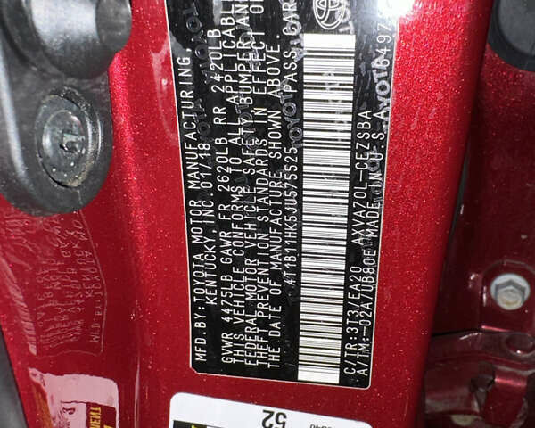 Червоний Тойота Камрі, об'ємом двигуна 2.5 л та пробігом 130 тис. км за 18300 $, фото 3 на Automoto.ua