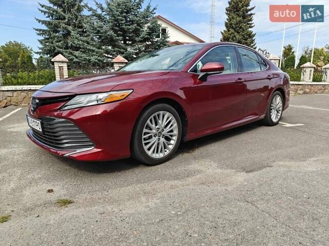 Красный Тойота Камри, объемом двигателя 2.49 л и пробегом 136 тыс. км за 24000 $, фото 10 на Automoto.ua