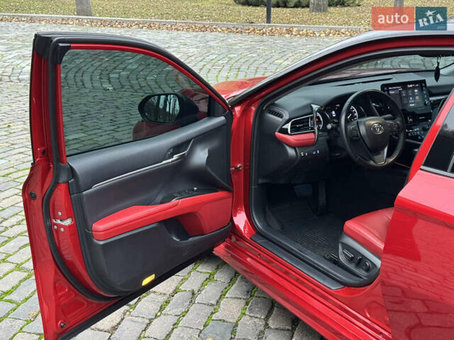 Красный Тойота Камри, объемом двигателя 2.5 л и пробегом 59 тыс. км за 28700 $, фото 13 на Automoto.ua